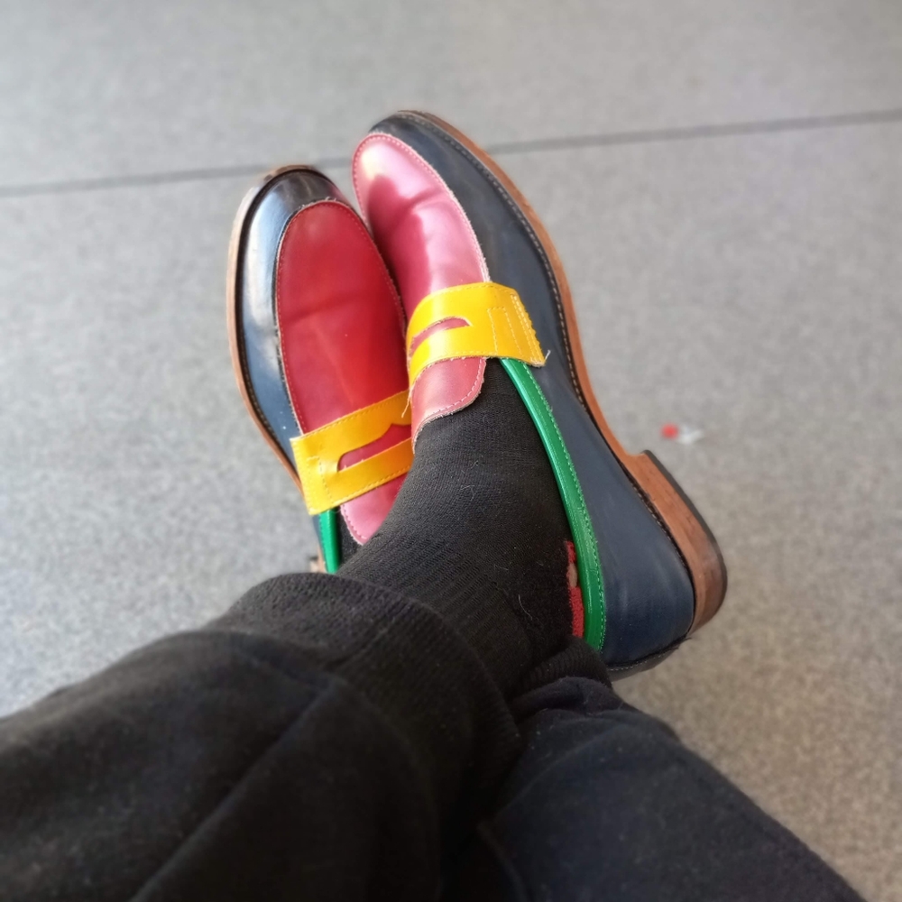 Multicolored Pennyloafer